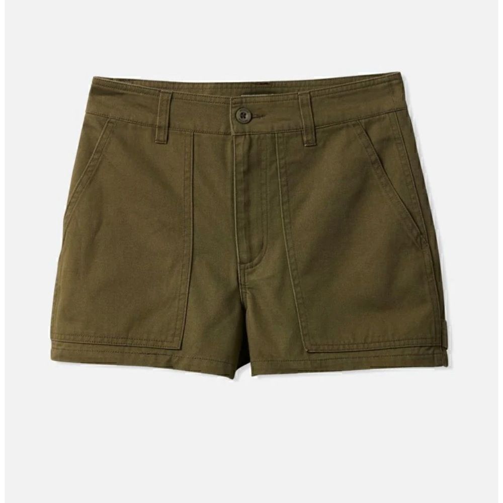 Brixton Alameda Short- Military Olive